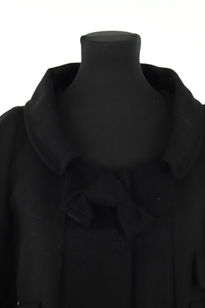 Voile and crochet dress PAULE KA - Seconde main Black