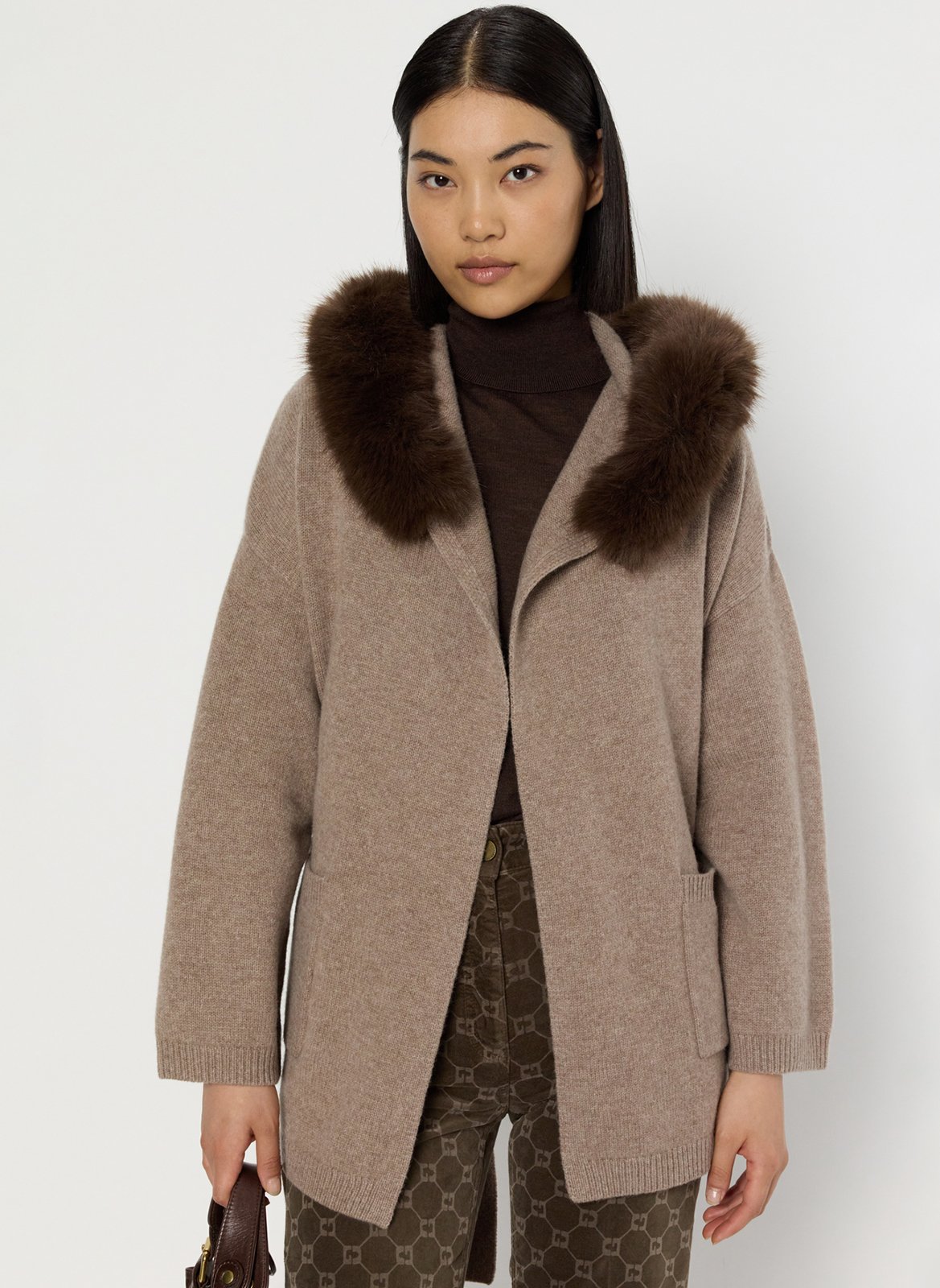 Kasjmier vest GERARD DAREL Beige