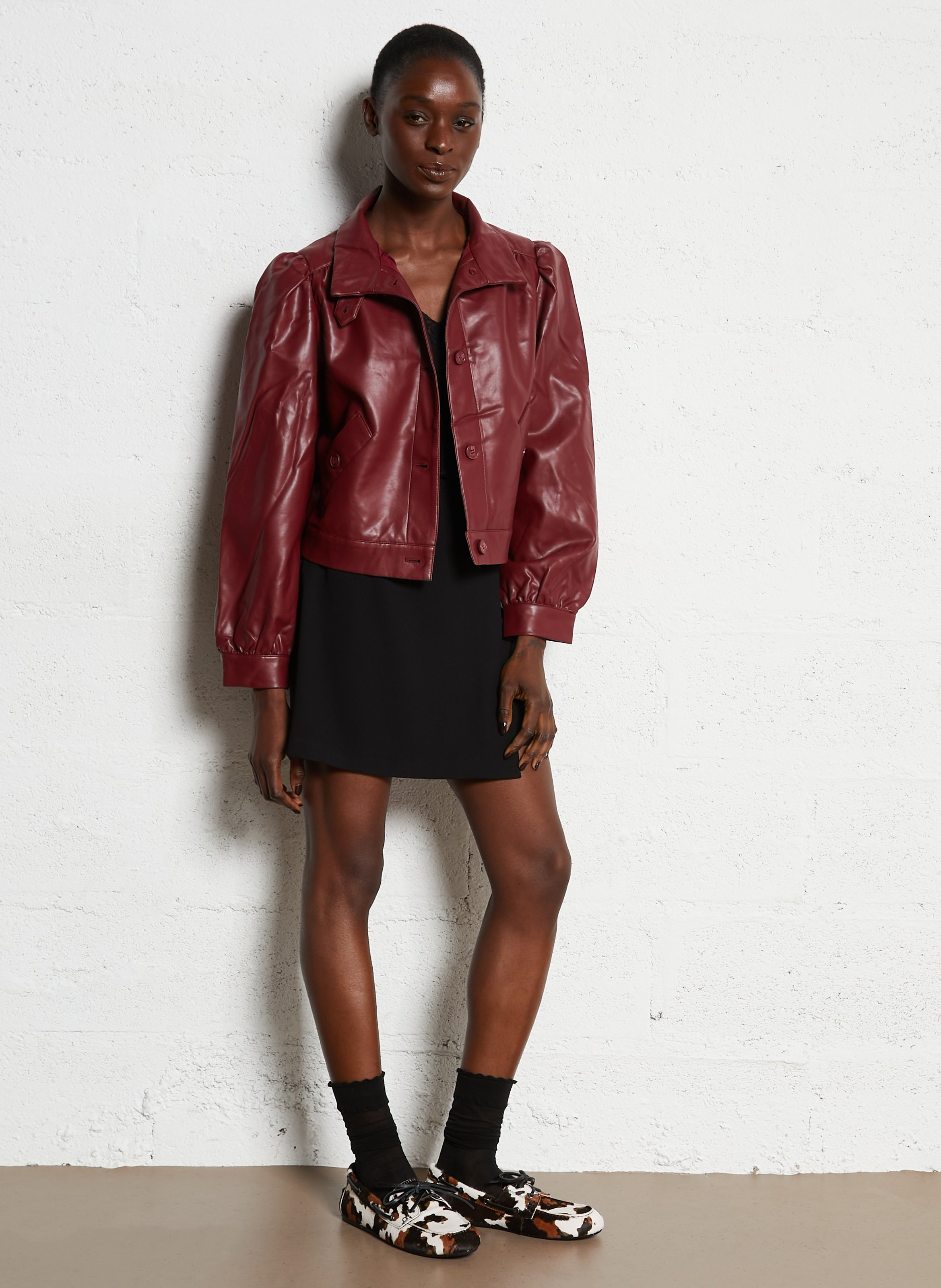 Bootschoenen van leer BIBI LOU Zwart