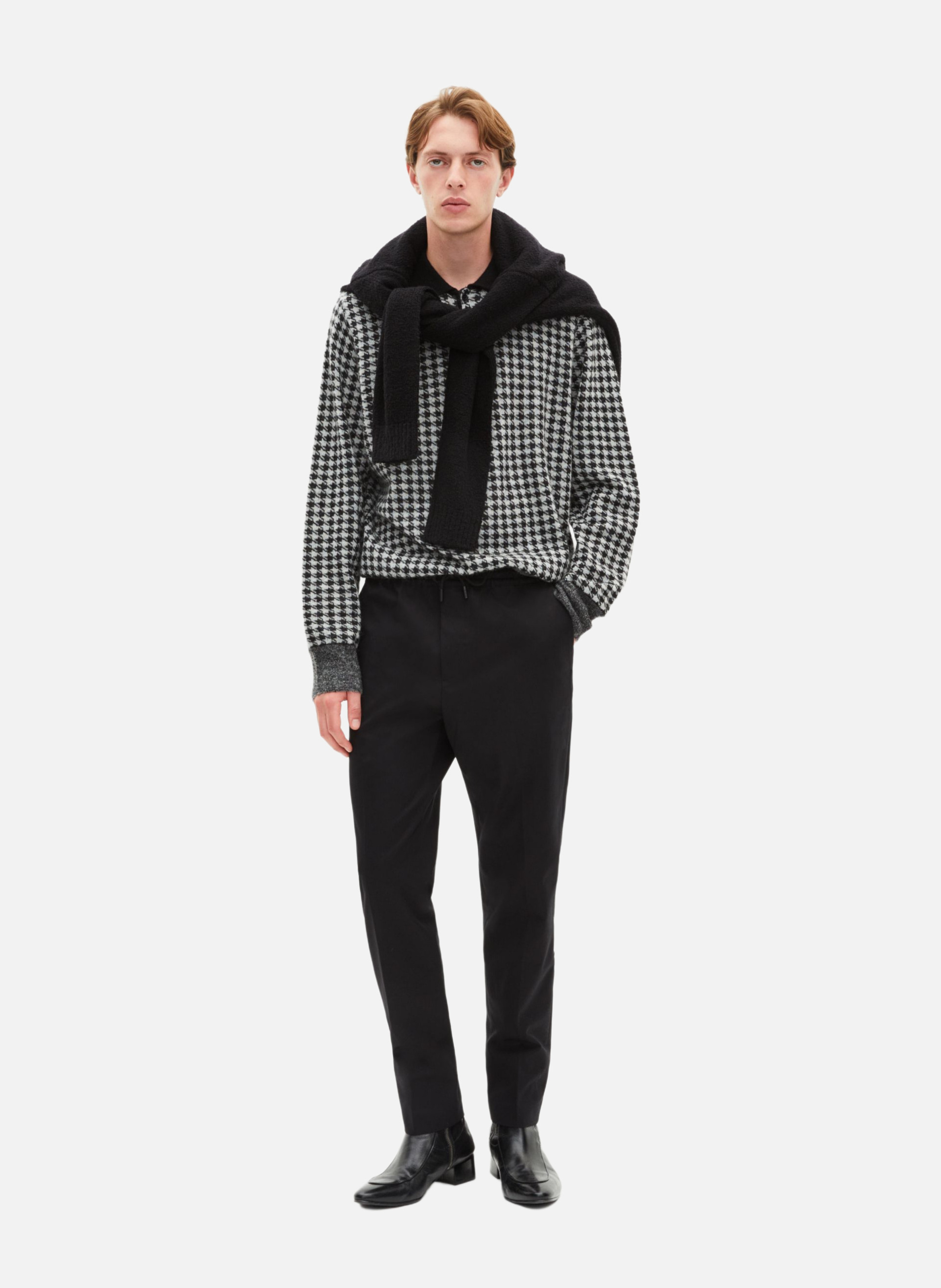 Carrot trousers THE KOOPLES Black