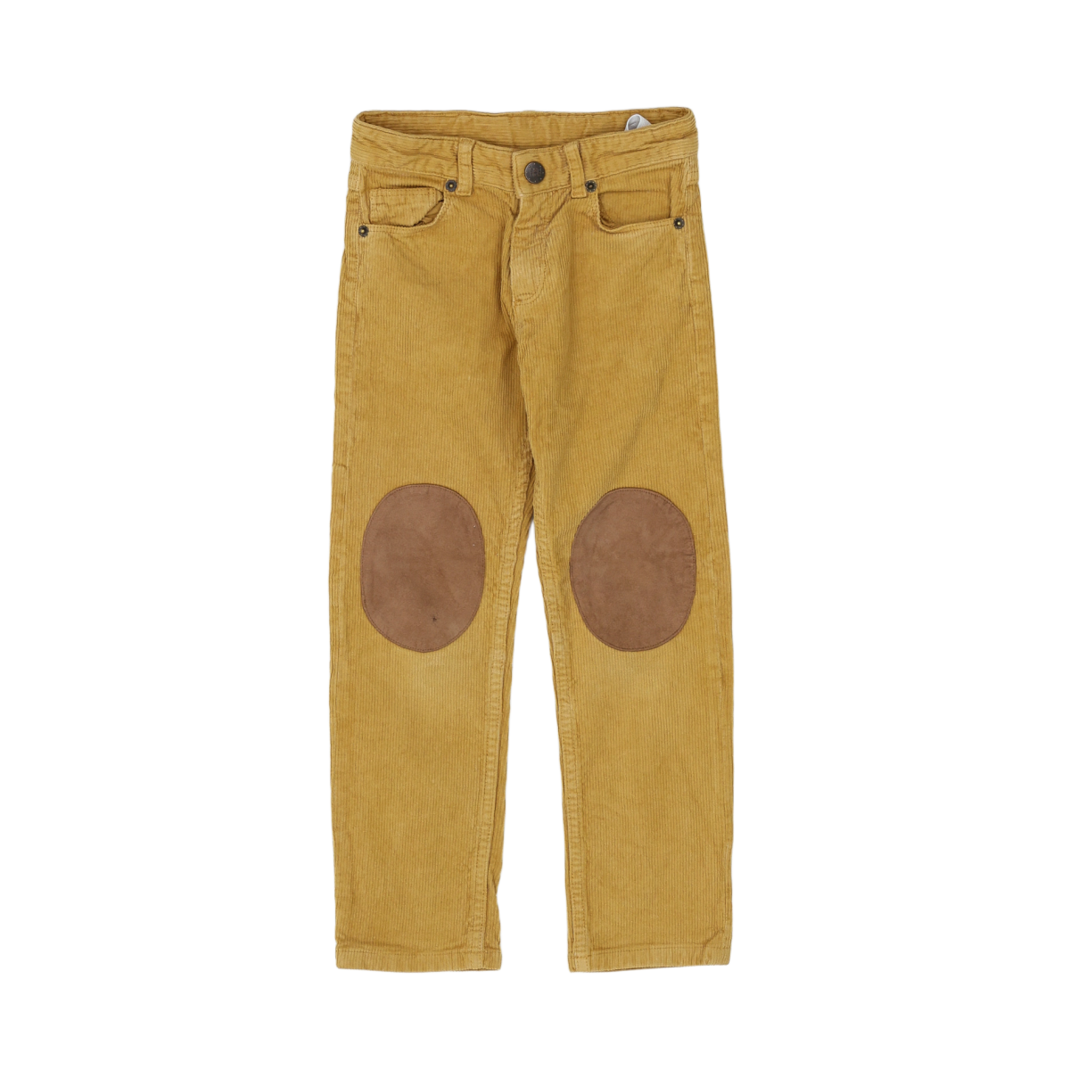 Yellow children's pants - 6 years BONTON - Seconde Main Yellow