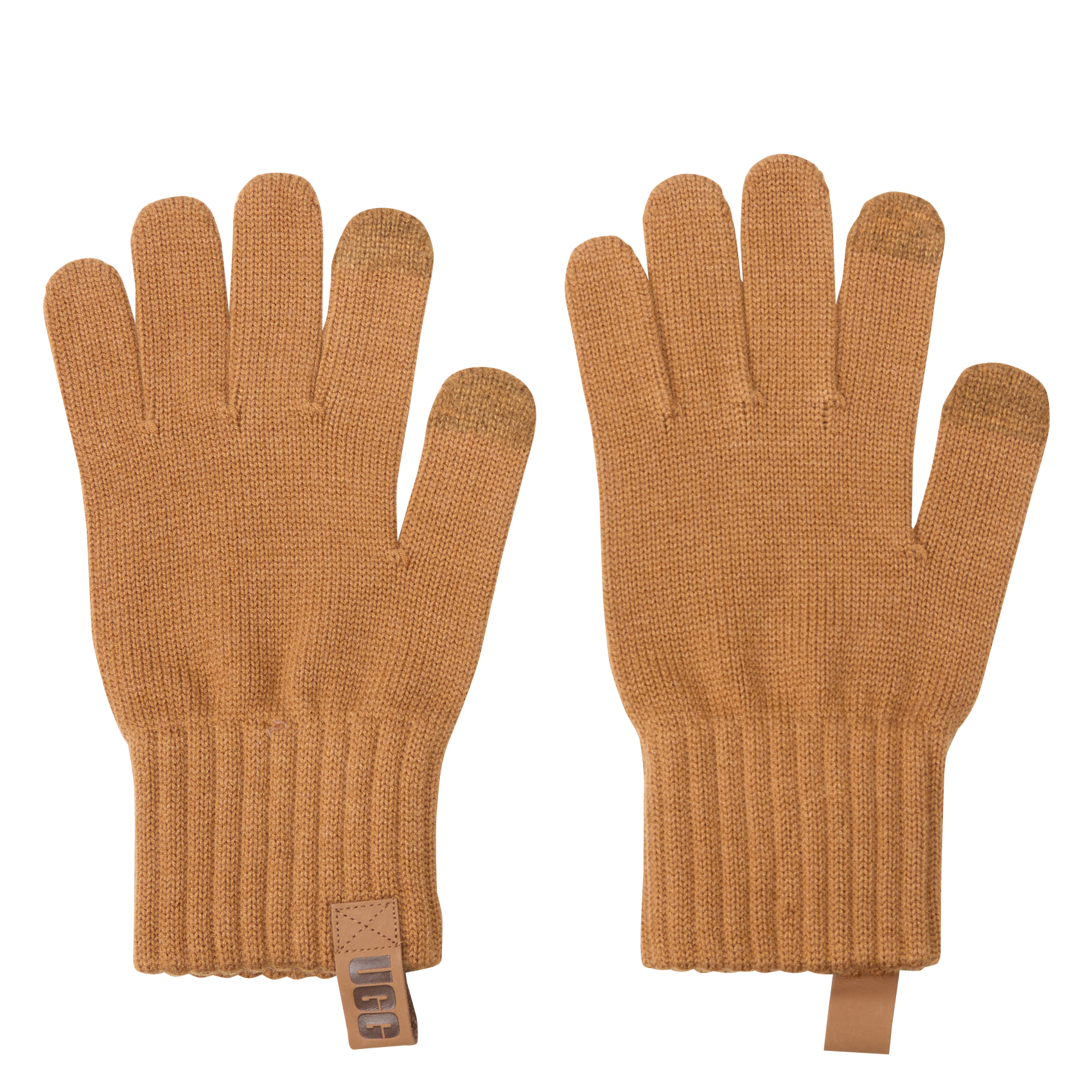 Gebreide handschoenen LIGHTWEIGHT Chestnut