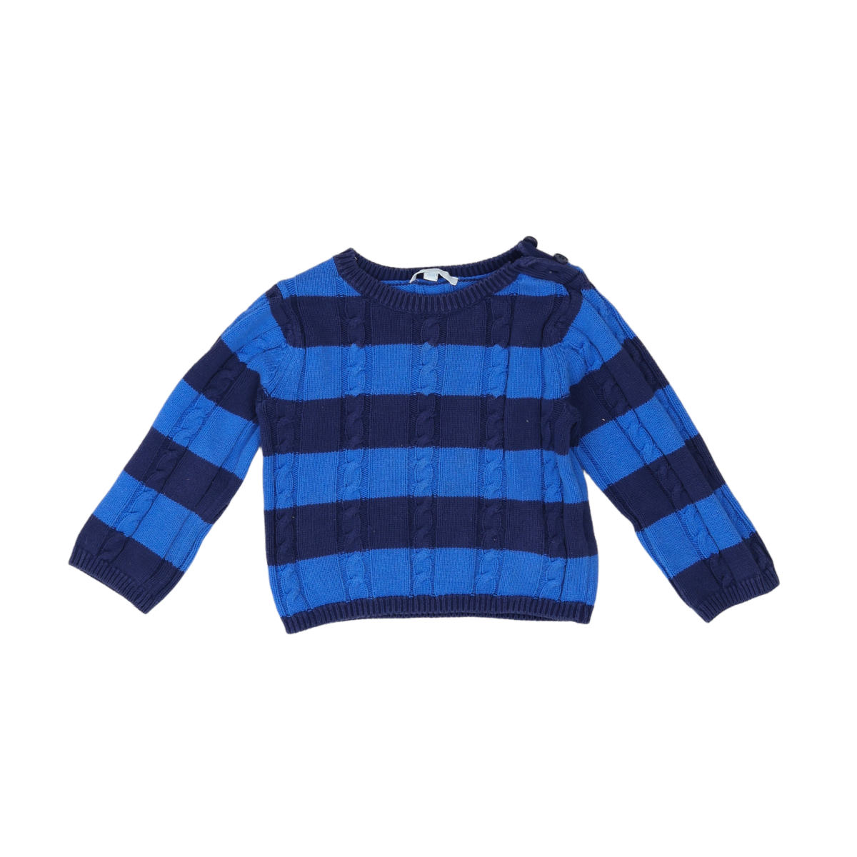 Blue baby sweater - 18 months JACADI - Seconde Main Blue