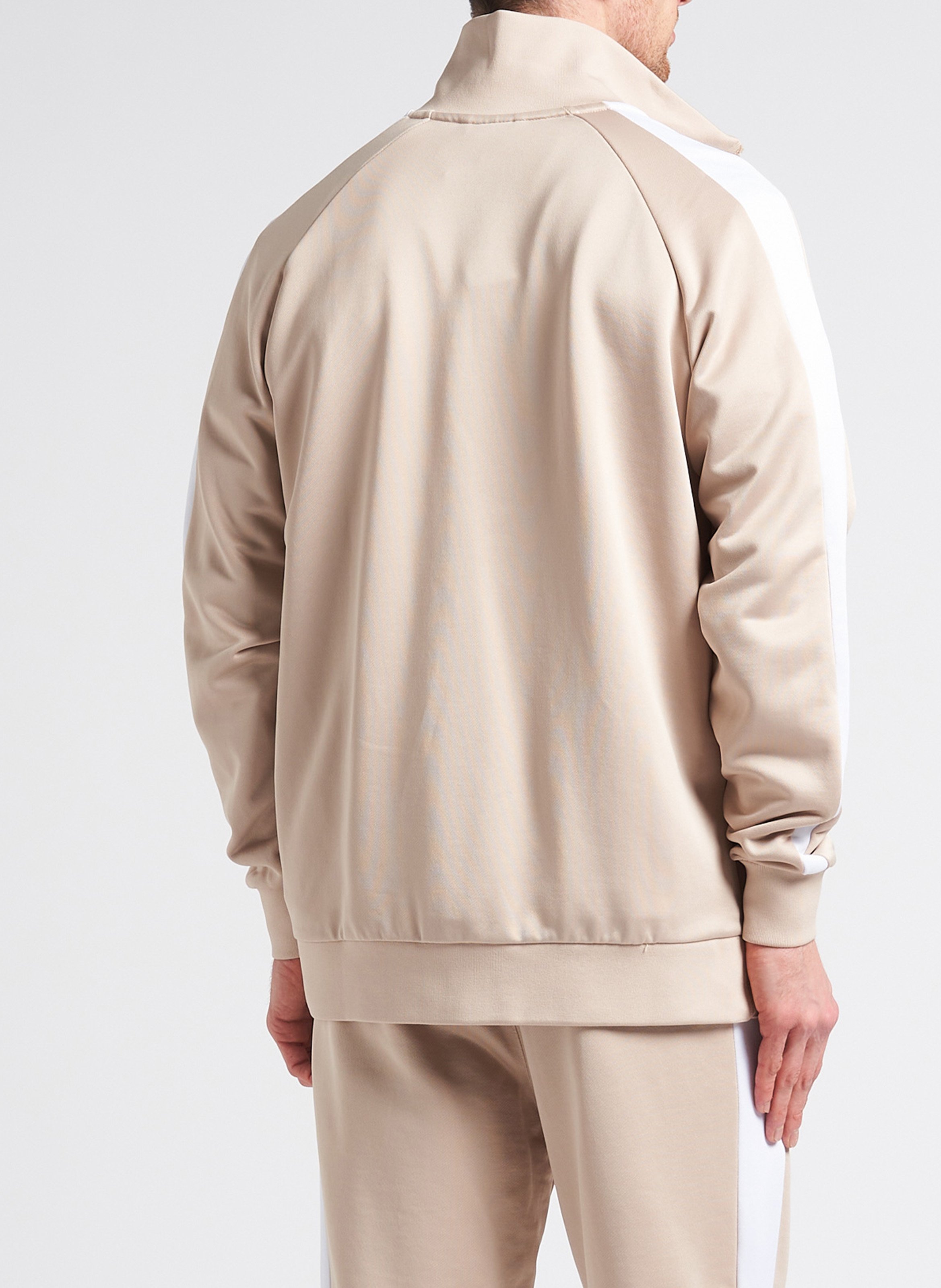 Gerade geschnittenes Sweatshirt mit Stehkragen PUMA Beige