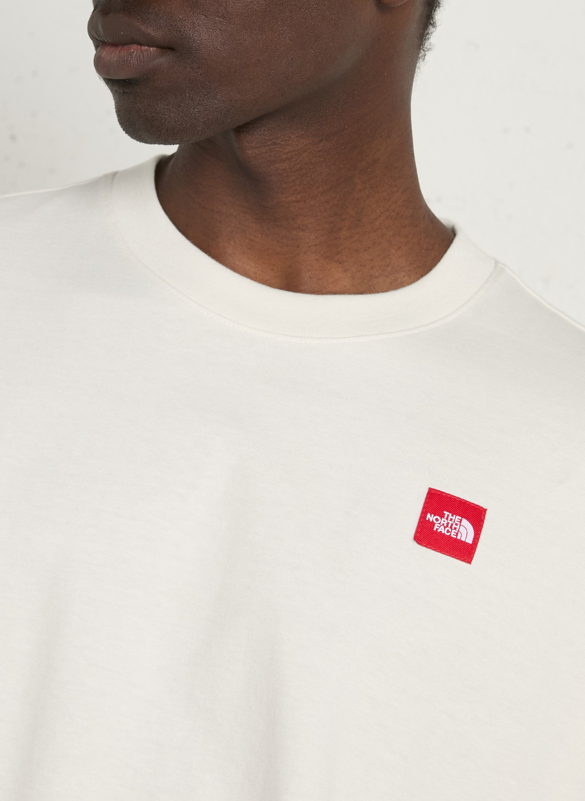 Loose-fit round-neck cotton T-shirt THE NORTH FACE White