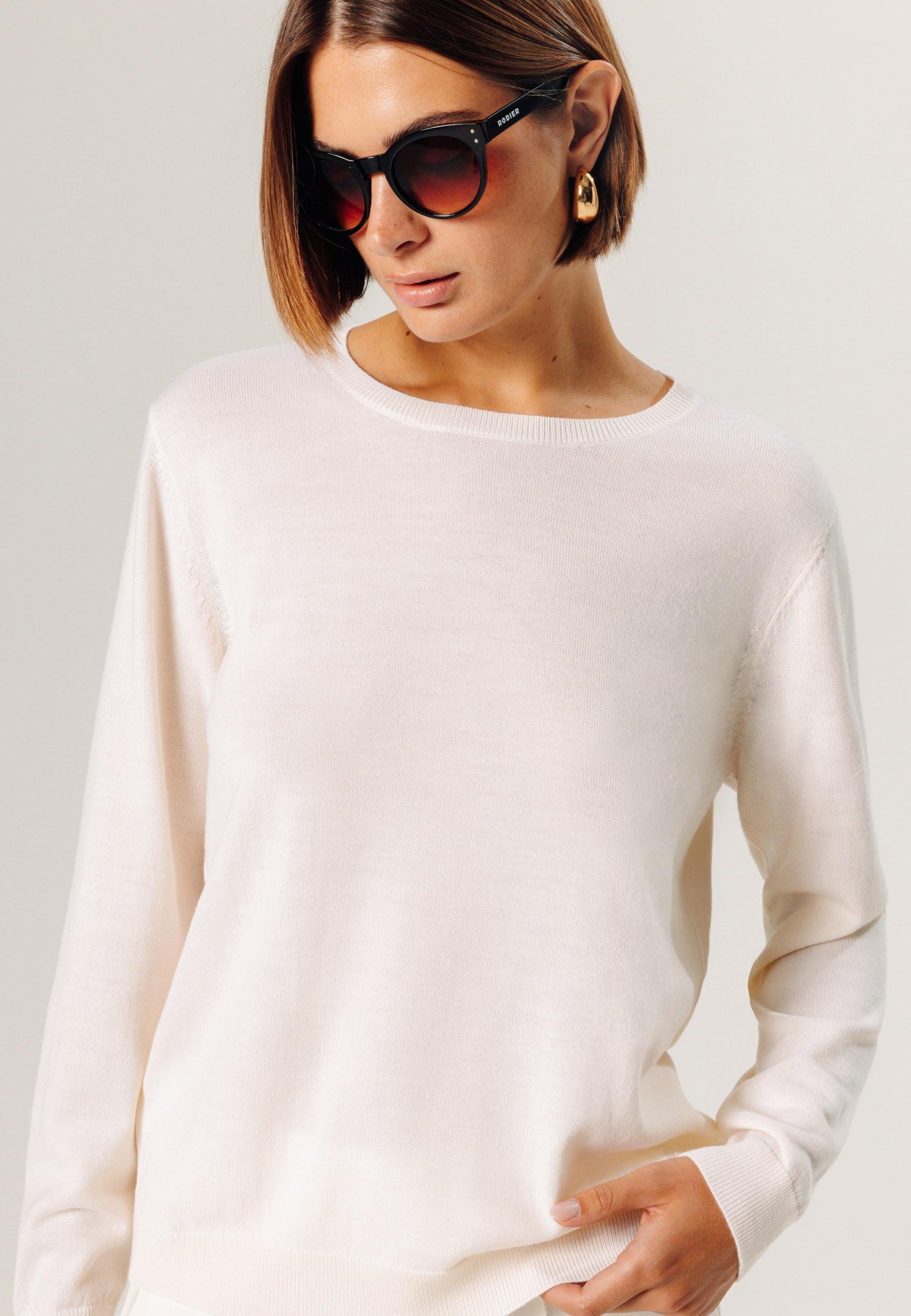 Merino wool sweater RODIER White