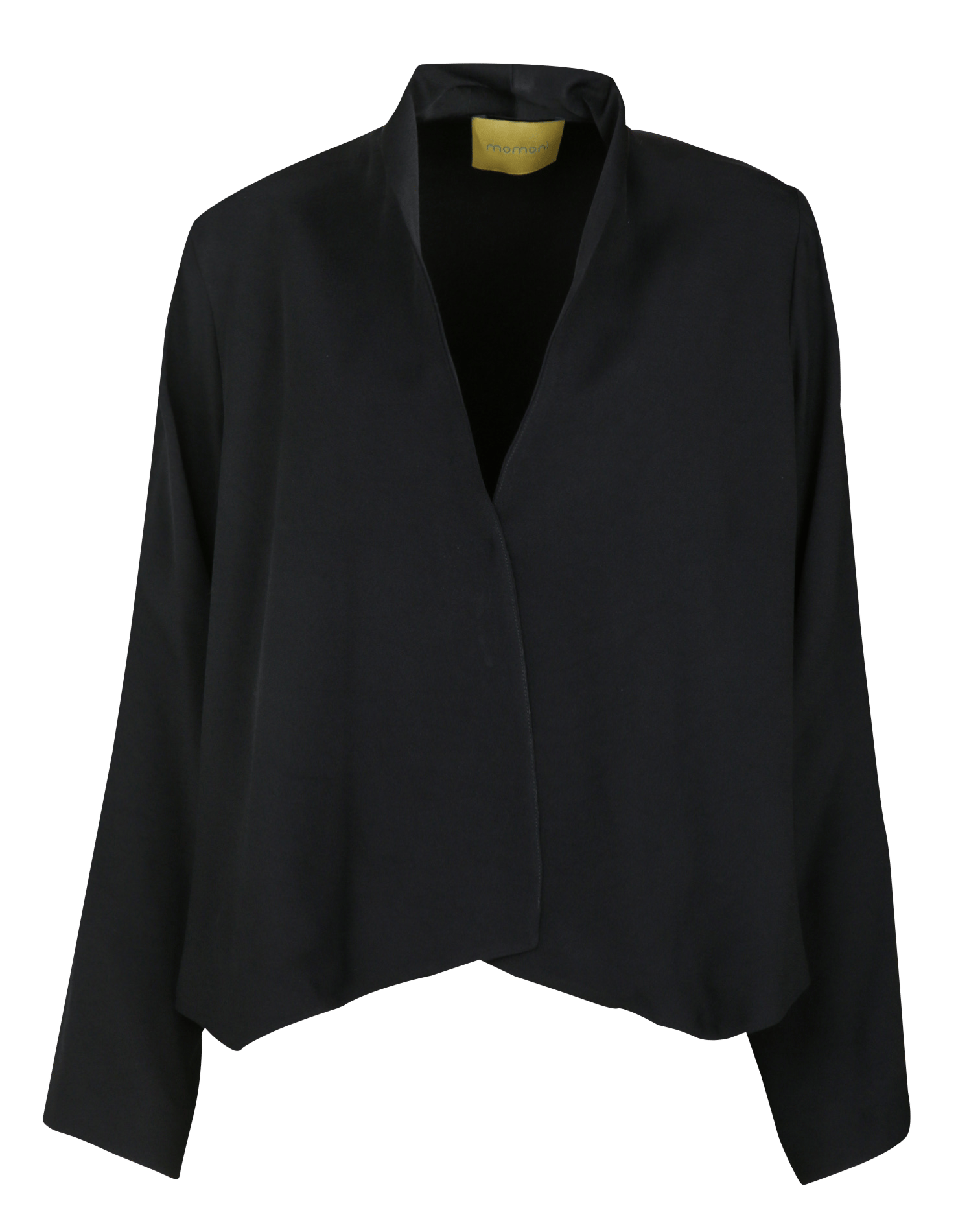 Gilet droit uni MOMONI Noir