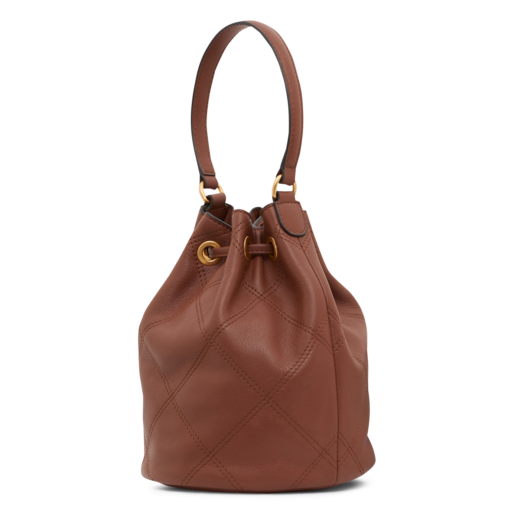 Leren bucket bag om in de hand te dragen | Bruin GERARD DAREL Dames