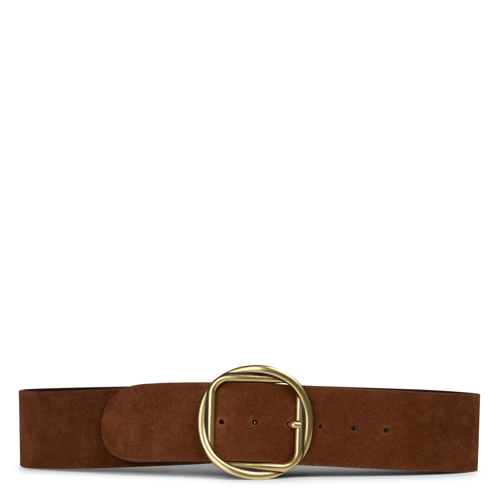 Wide leather belt MAISON 123