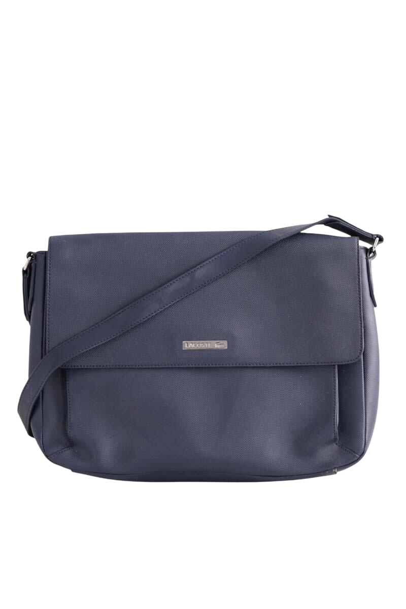School bag LACOSTE - SECONDE MAIN Blue