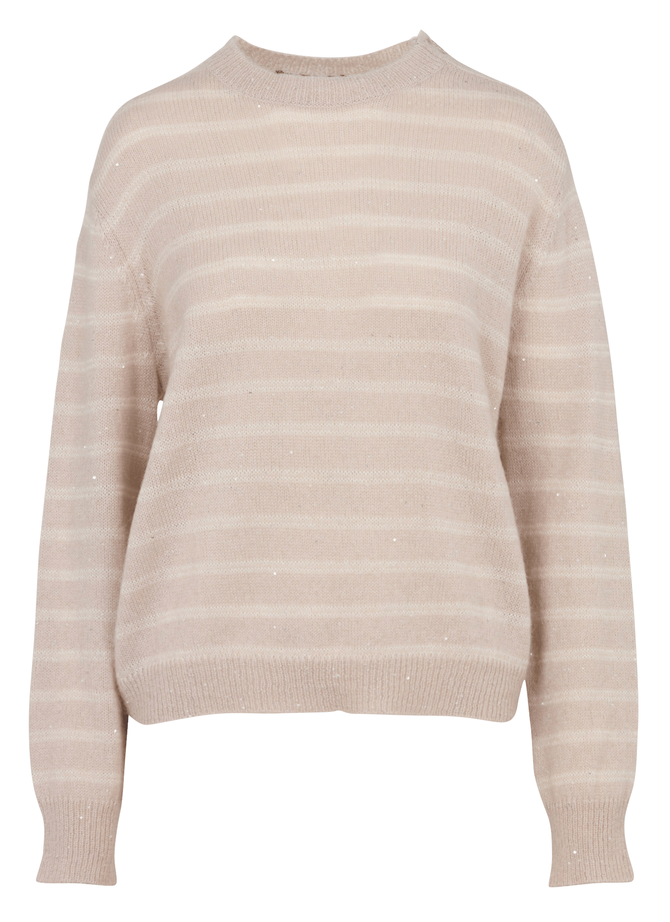 Pull oversize en laine mélangée BERENICE Beige