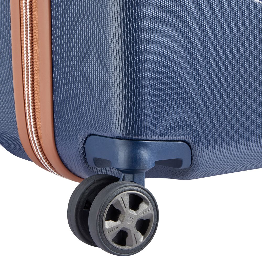 Rigid cabin suitcase DELSEY PARIS Blue