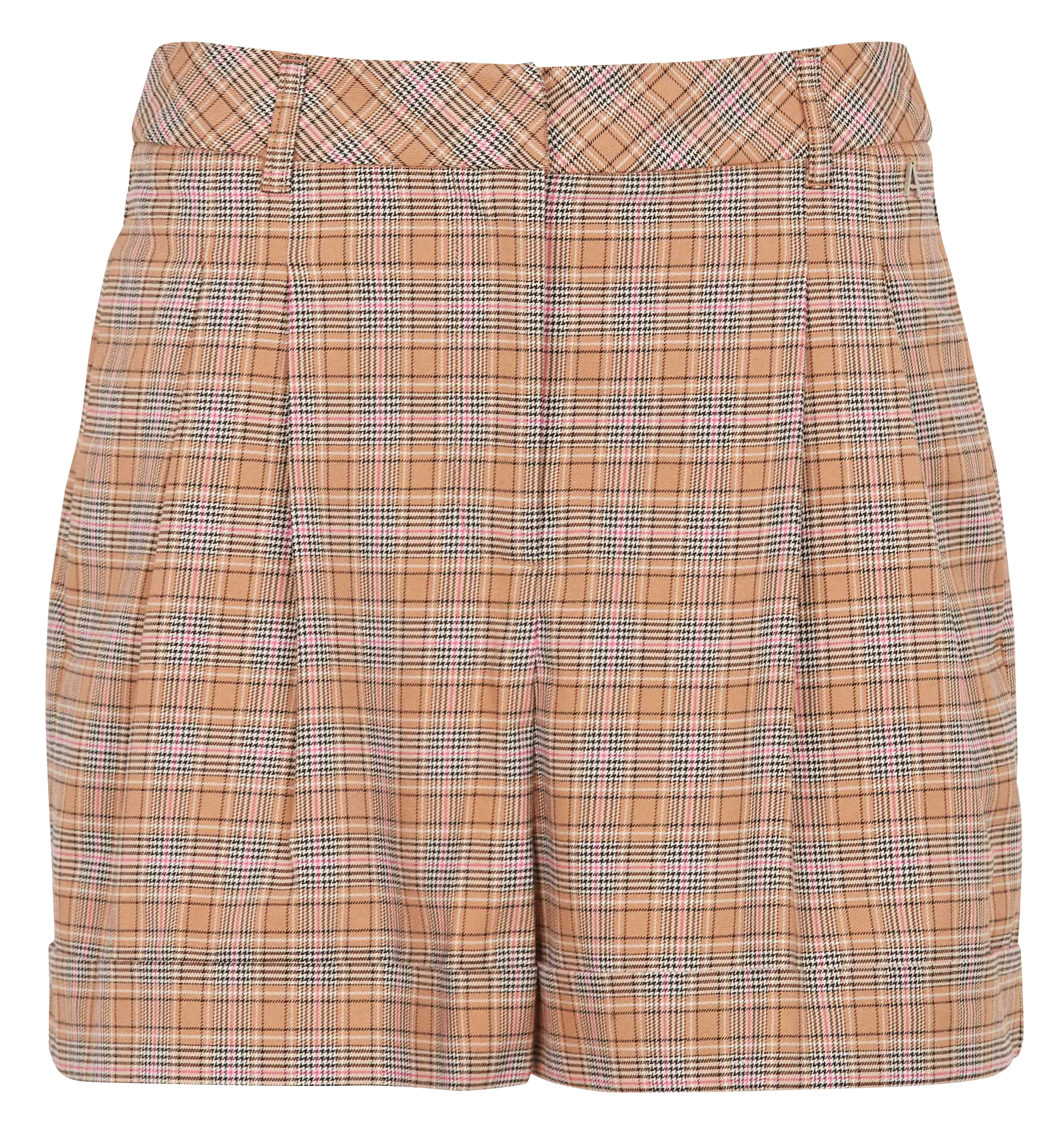 Short taille haute large TWINSET Marron