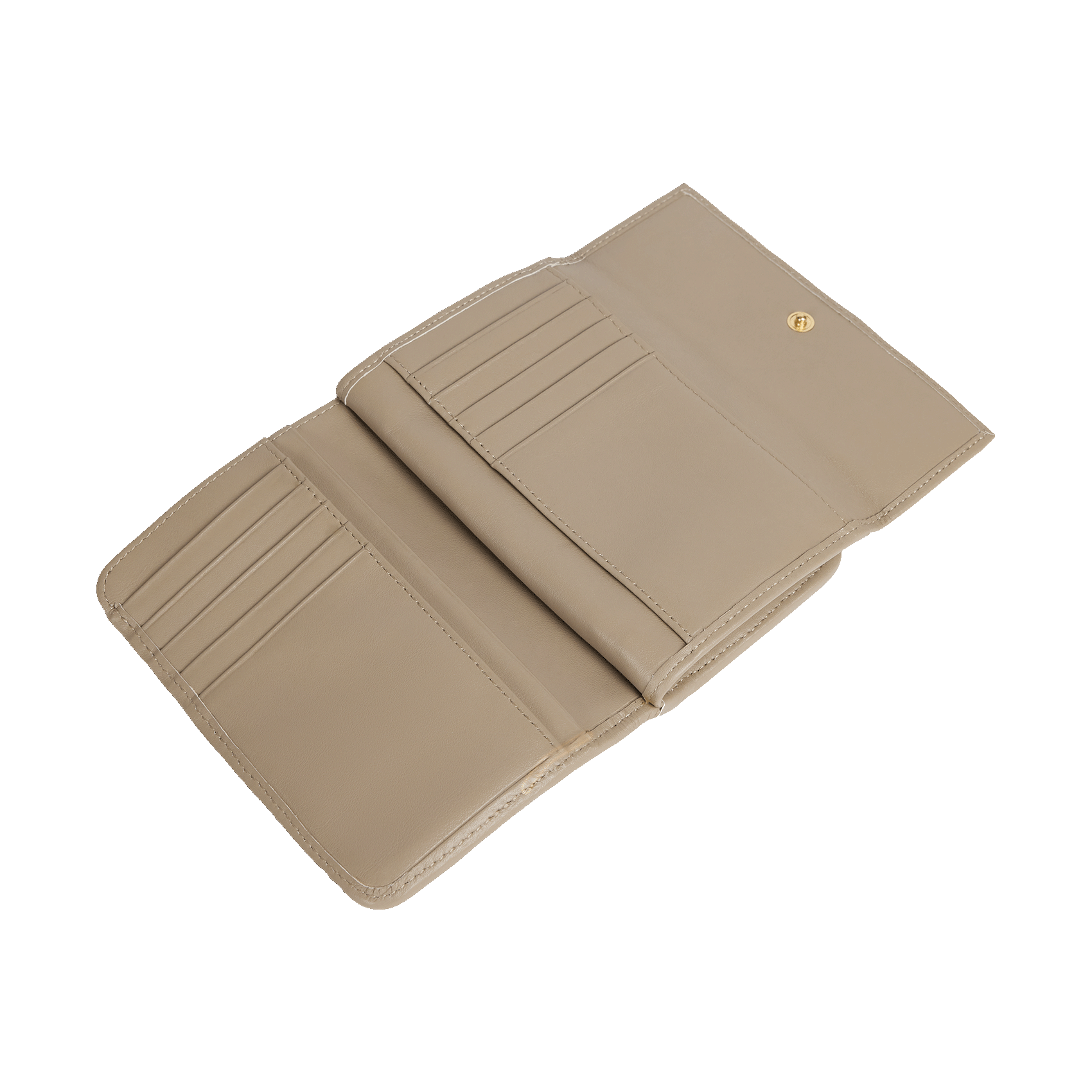 Portefeuille en cuir NAT & NIN Gris