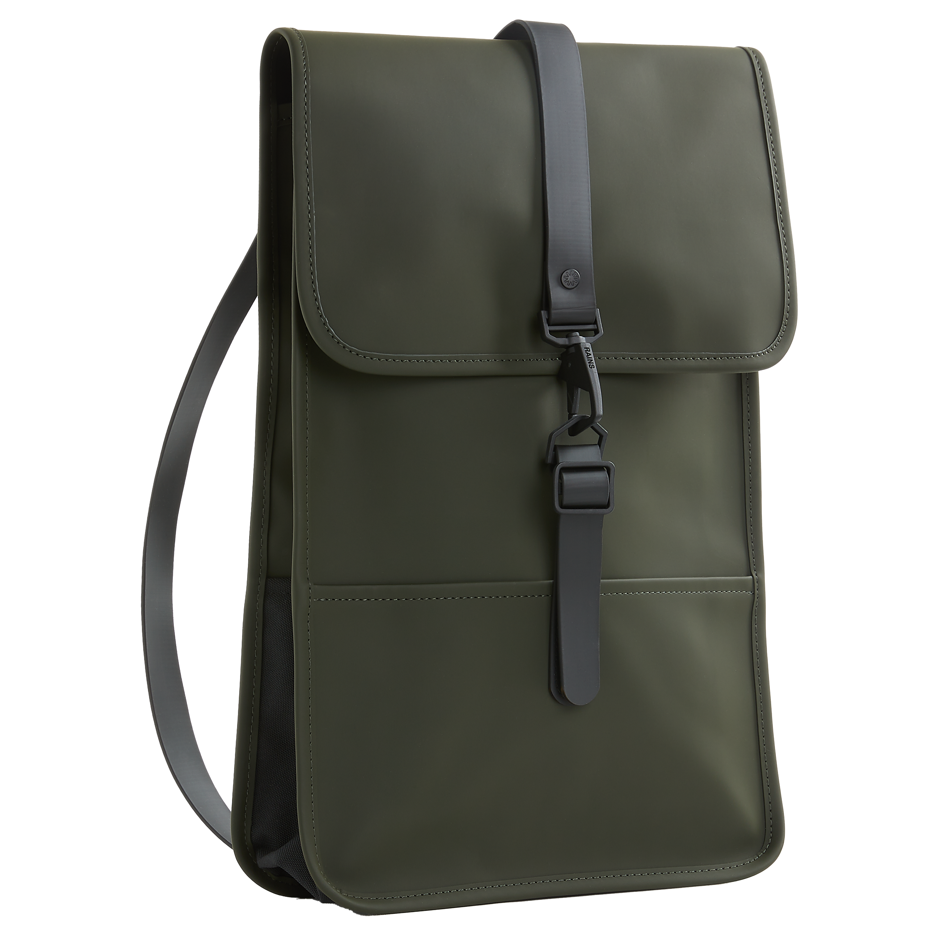 Waterproof backpack RAINS Green