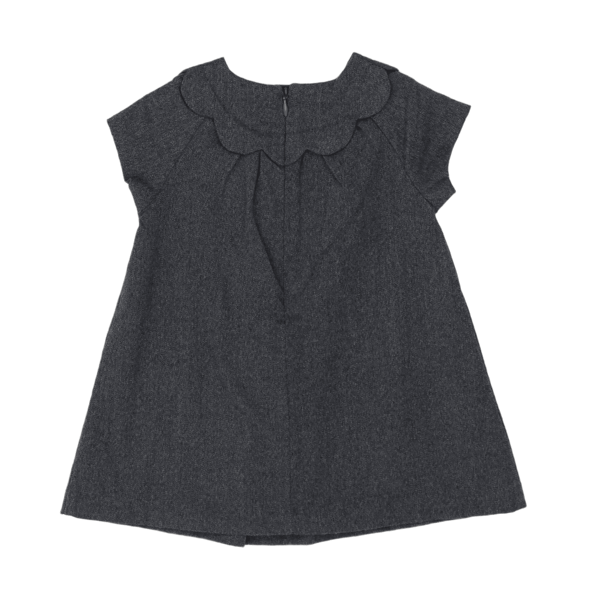 Grey baby dress - 12 months JACADI - Seconde Main Grey