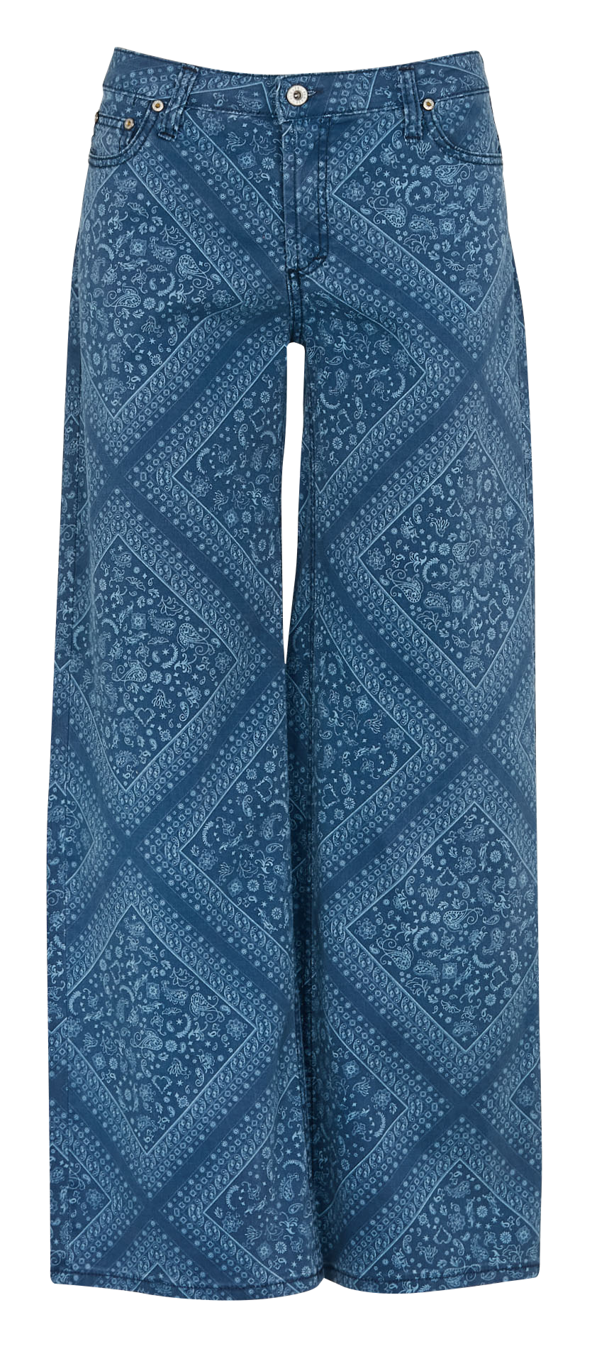 Chinohose aus Baumwoll-Mix PLEASE Blau