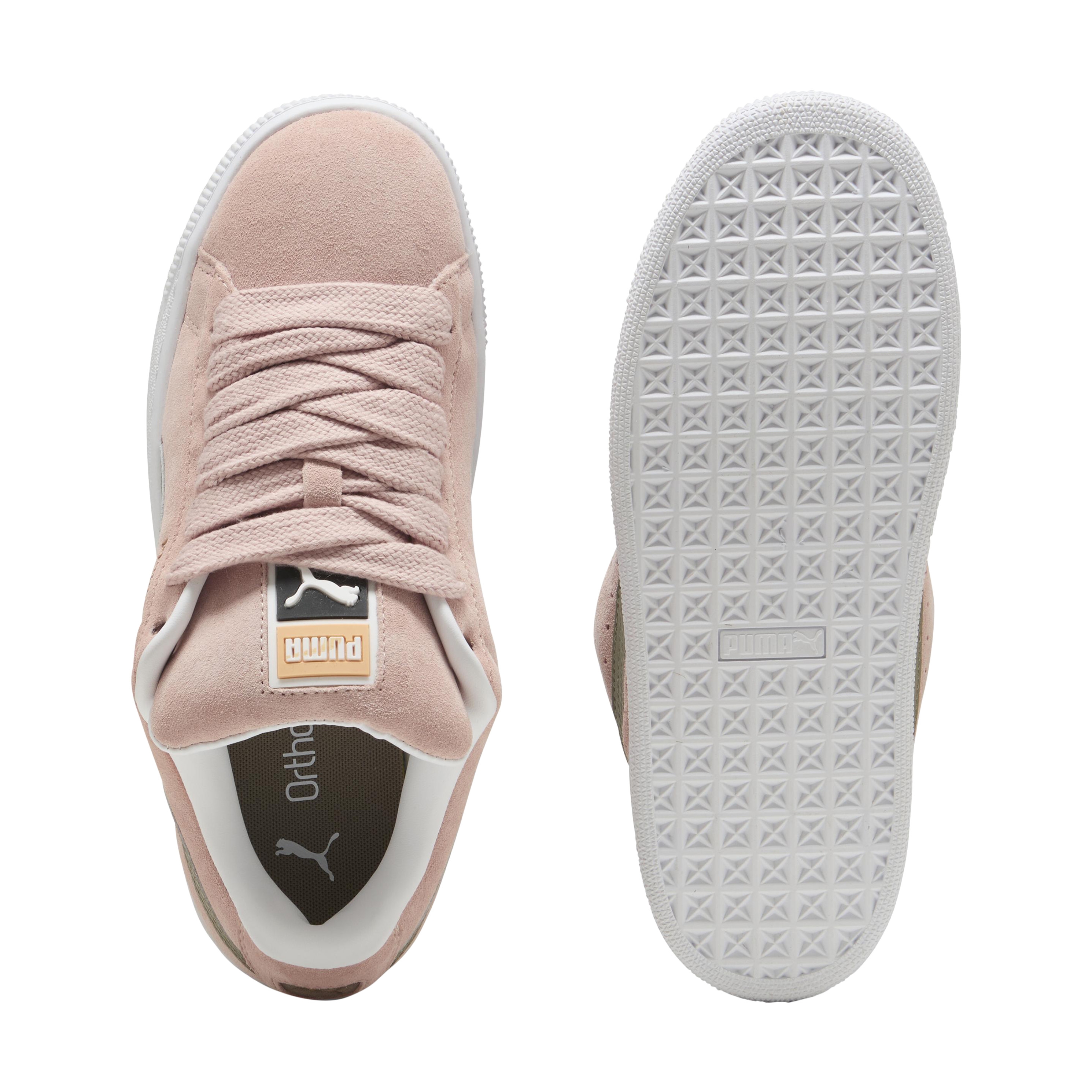XL suede leather basket PUMA Pink