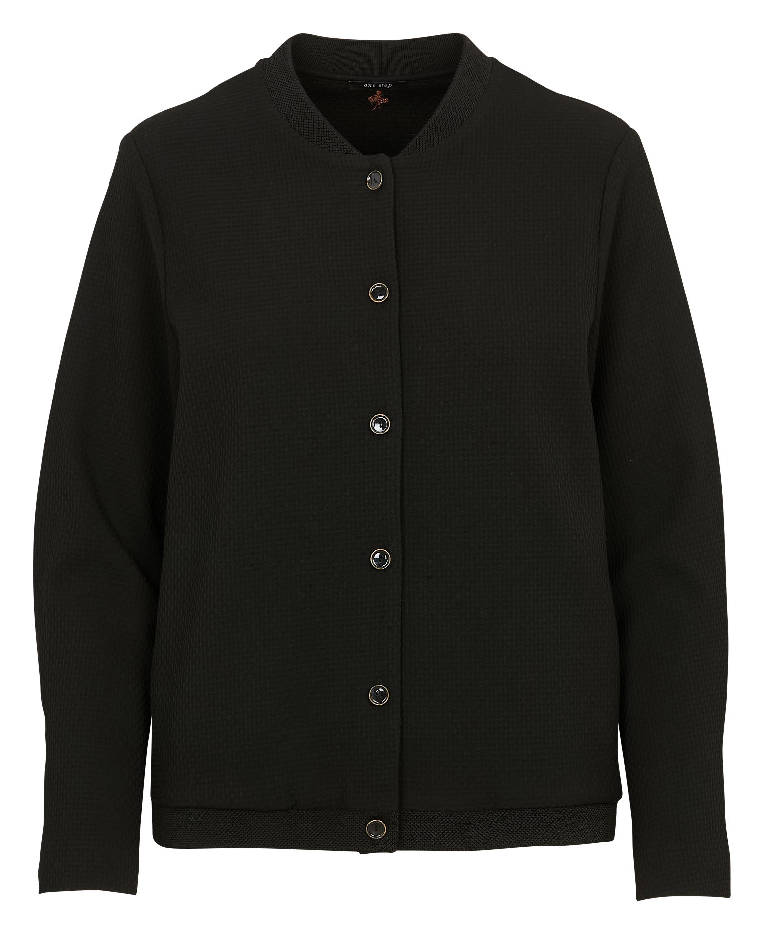 Vest van wol ONE STEP Zwart