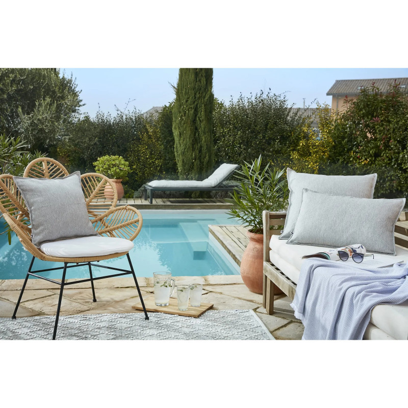 Housse de coussin "naïa outdoor" toutes dimensions l'effet papillon L'EFFET PAPILLON Multicolored