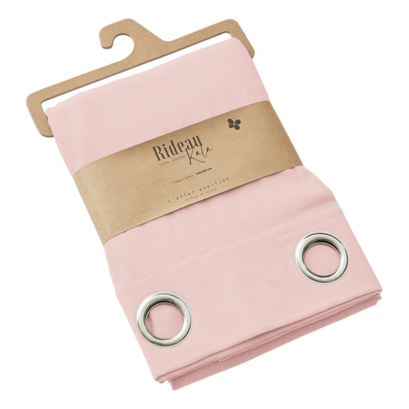 Blackout and Thermal Curtains L'EFFET PAPILLON Brown