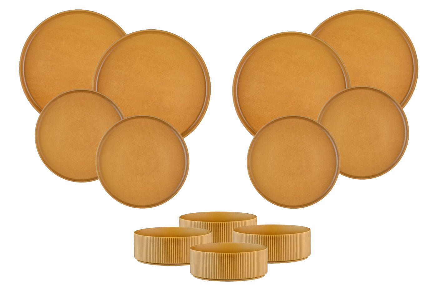 Scandi Essentials Set - 12 pieces - Ochre BJORN Yellow