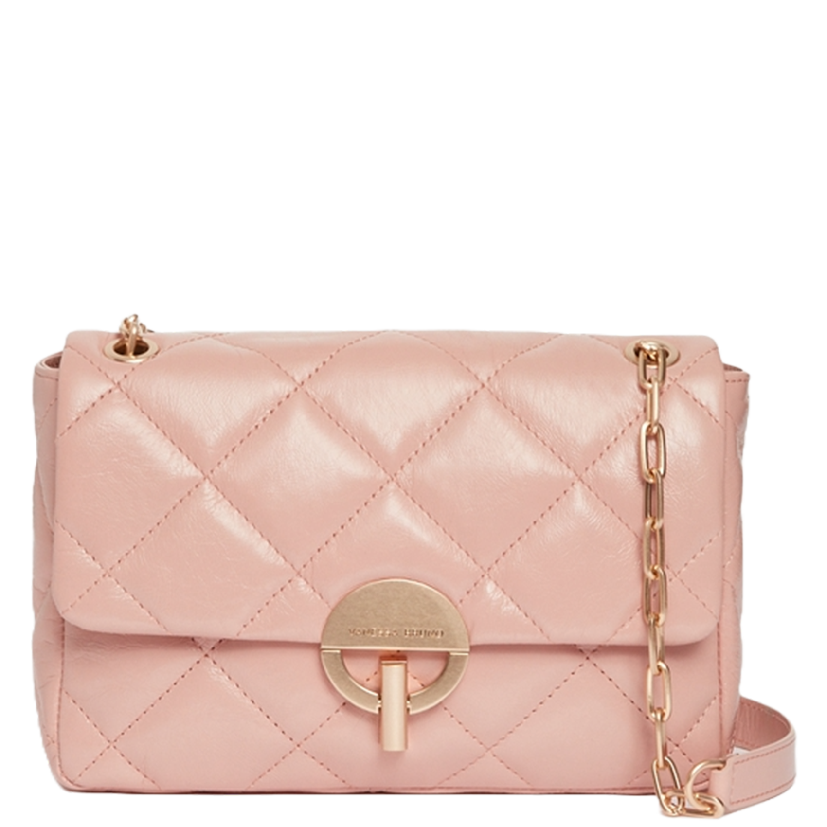 Leren crossbodytas  MOON L Poudre