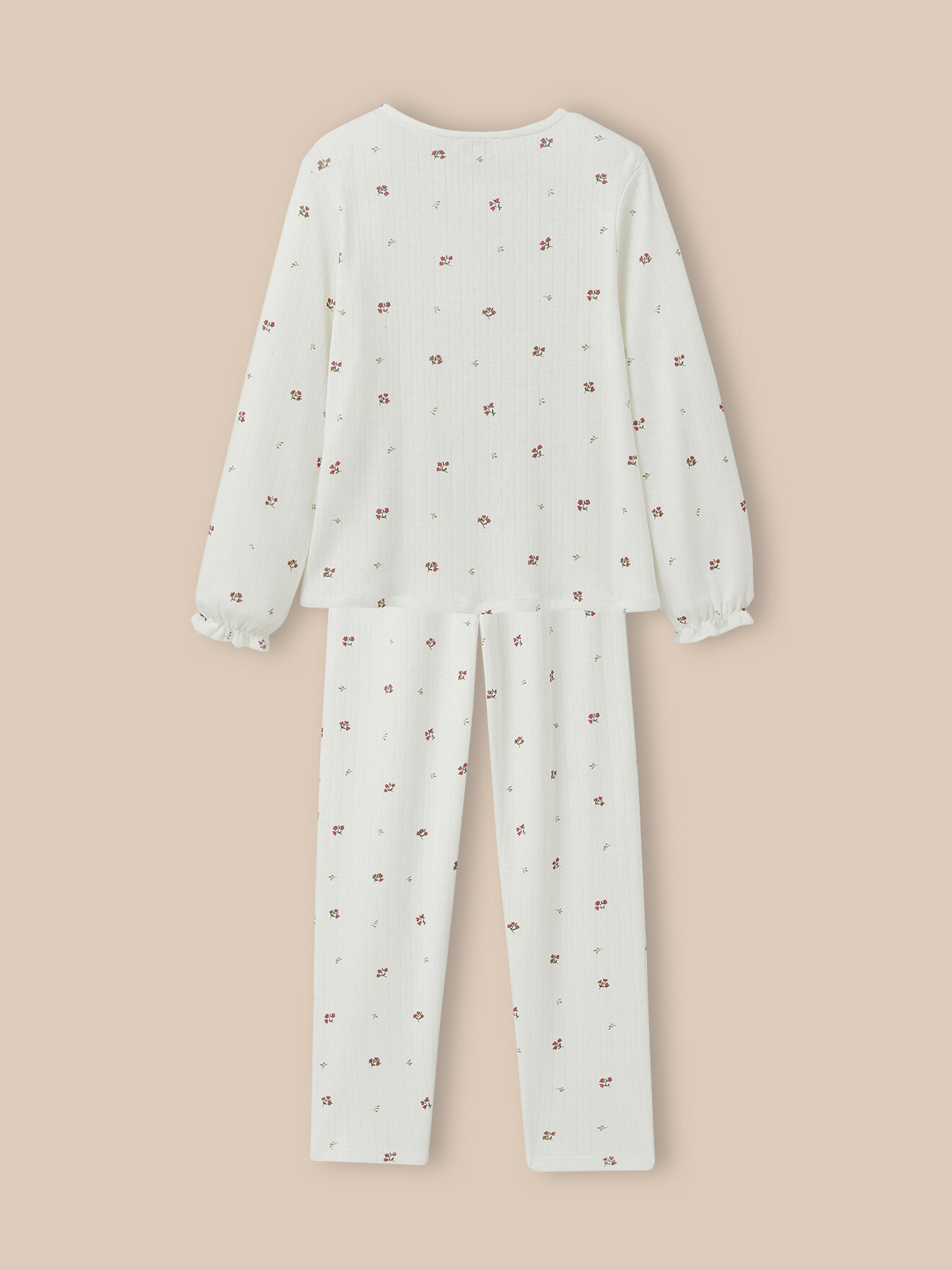 Pointelle knit pajama CYRILLUS Blue