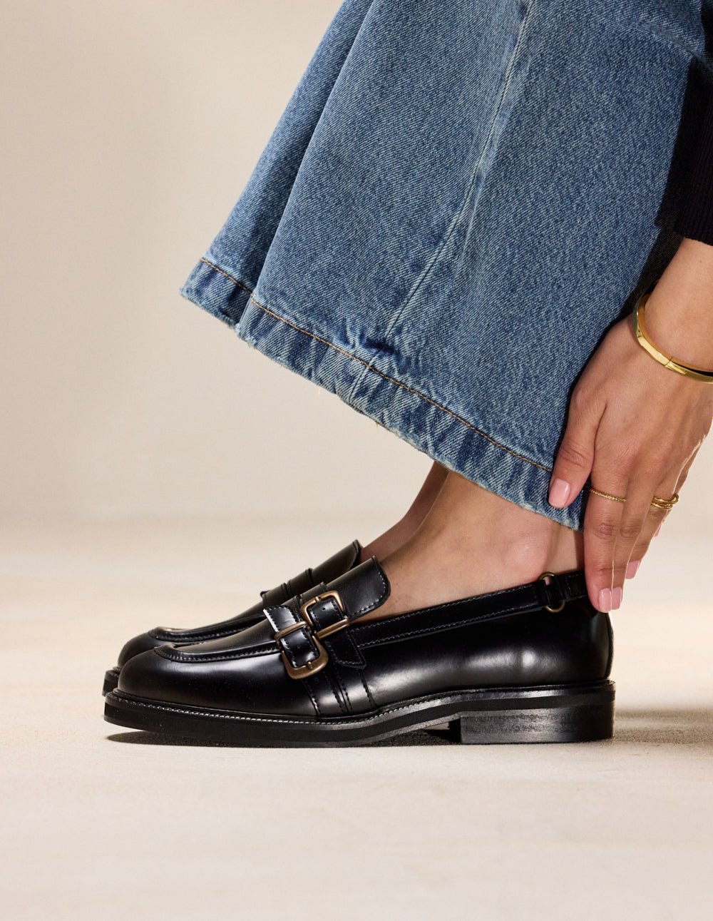 Moccasins ODAJE Black