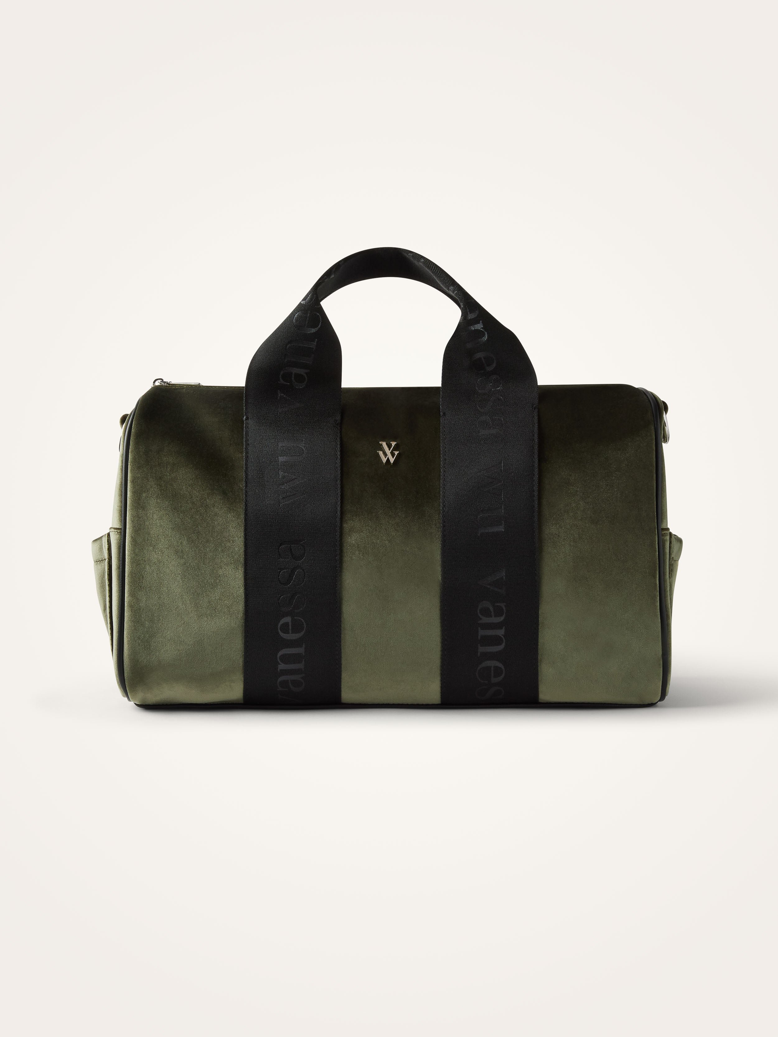 Sac week-end en velours VANESSA WU Vert