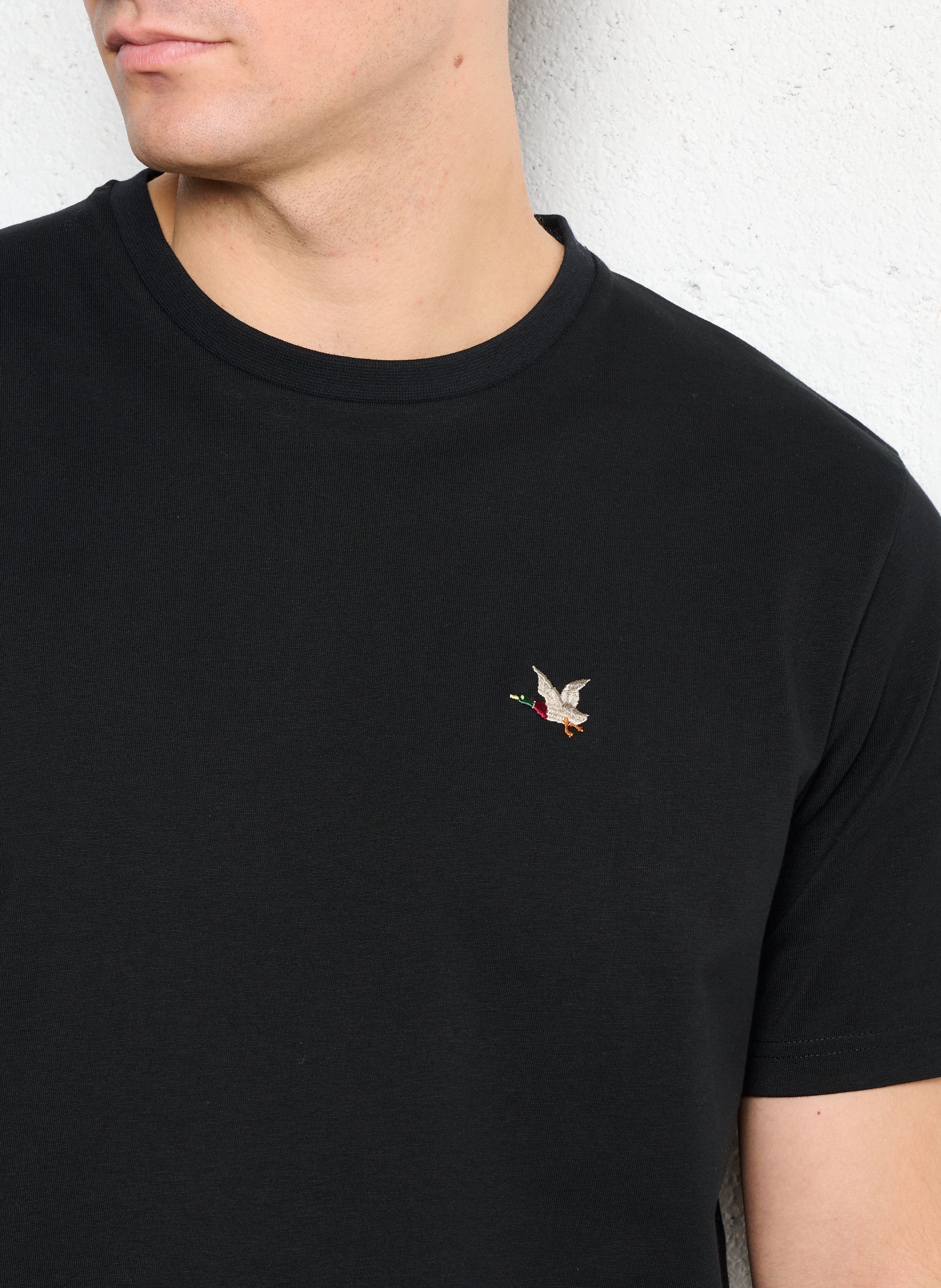 Tee-shirt oversize en coton bio CHEVIGNON Noir