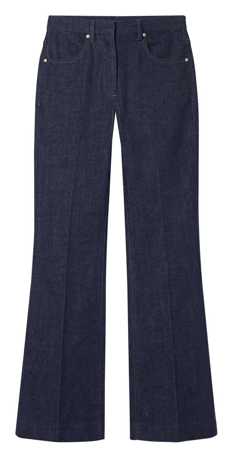 Bootcut jeans van gemengd katoen TARA JARMON Blauw