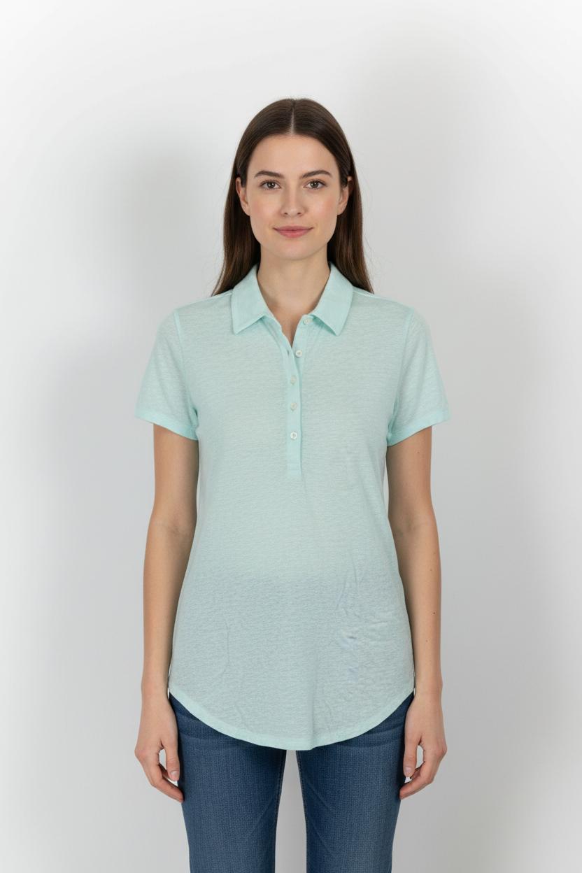 Tommy Badge T-shirt MAJESTIC FILATURES - SECONDE MAIN Green