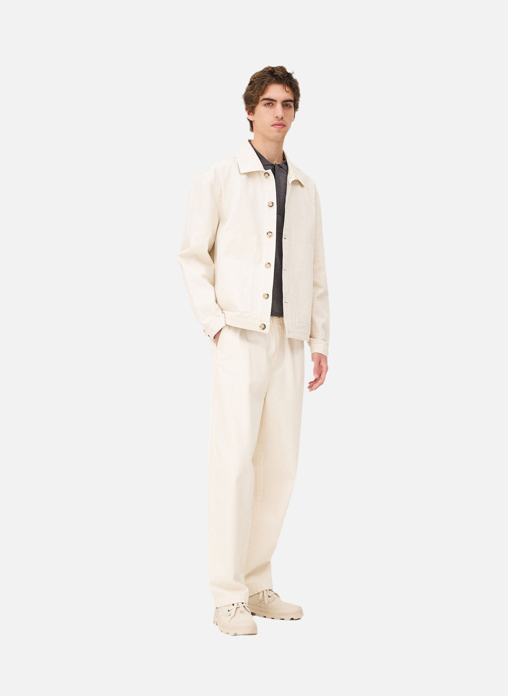 Boxy workwear jacket Noyoco Red