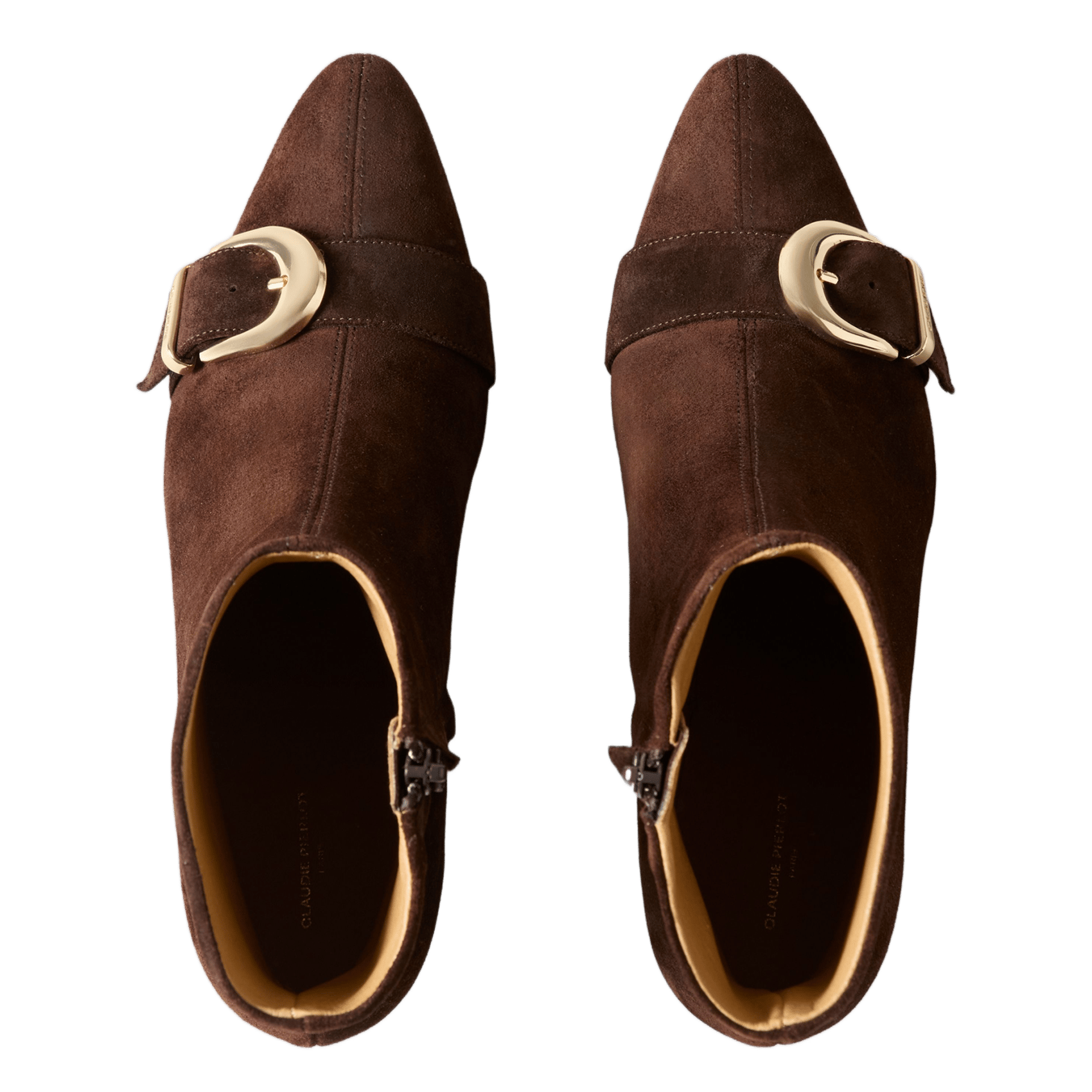 Bottines en cuir CLAUDIE PIERLOT Marron