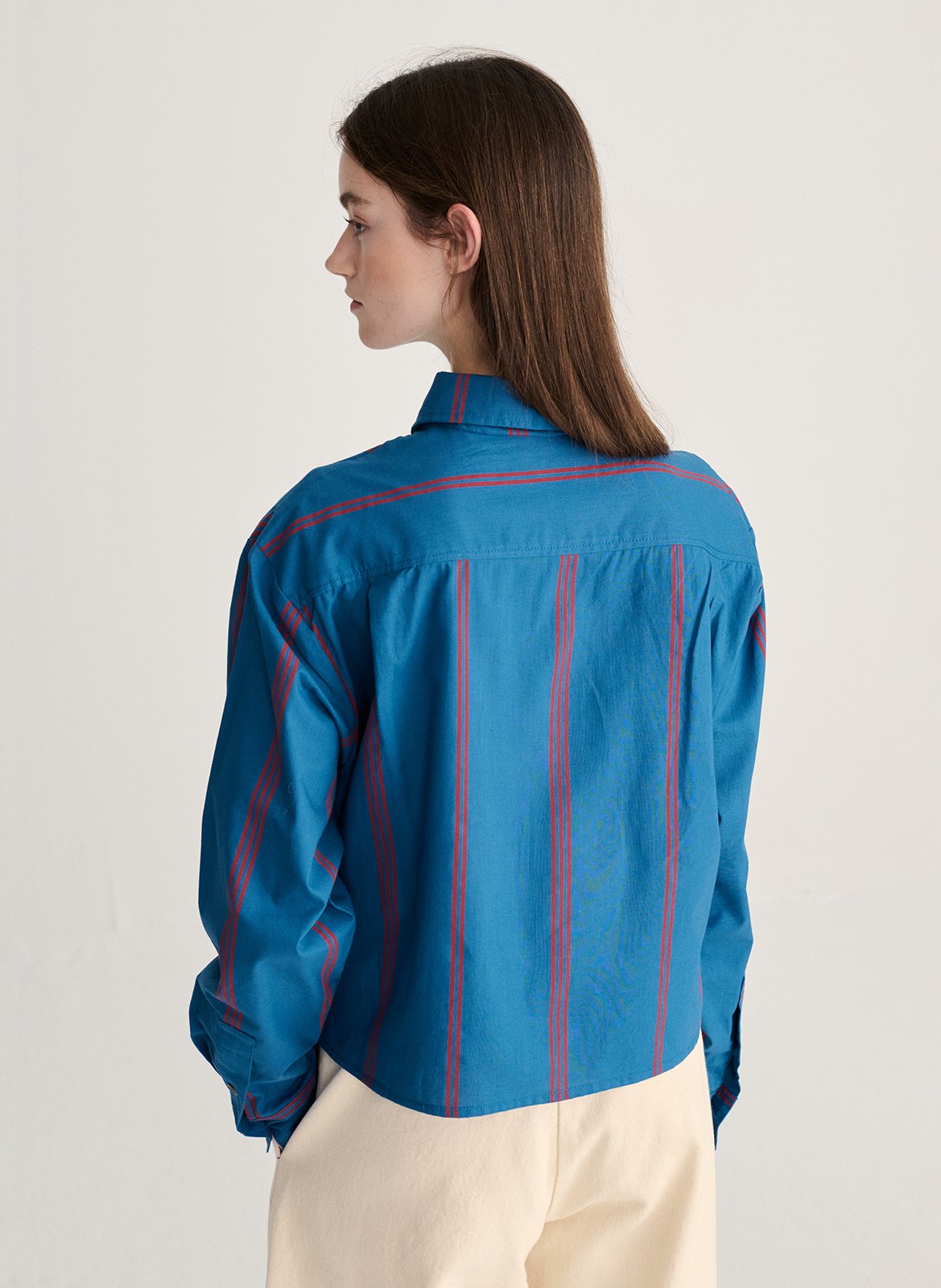 Straight striped shirt BOBO CHOSES Blue