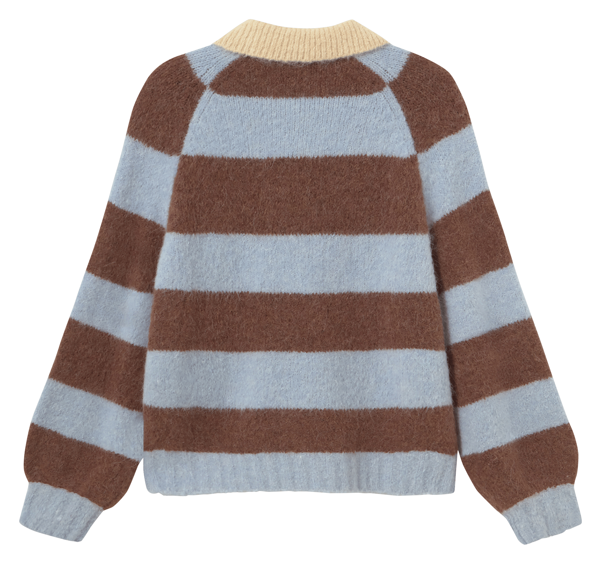 Sweater with polo collar THE TINY BIG SISTER Multicolored