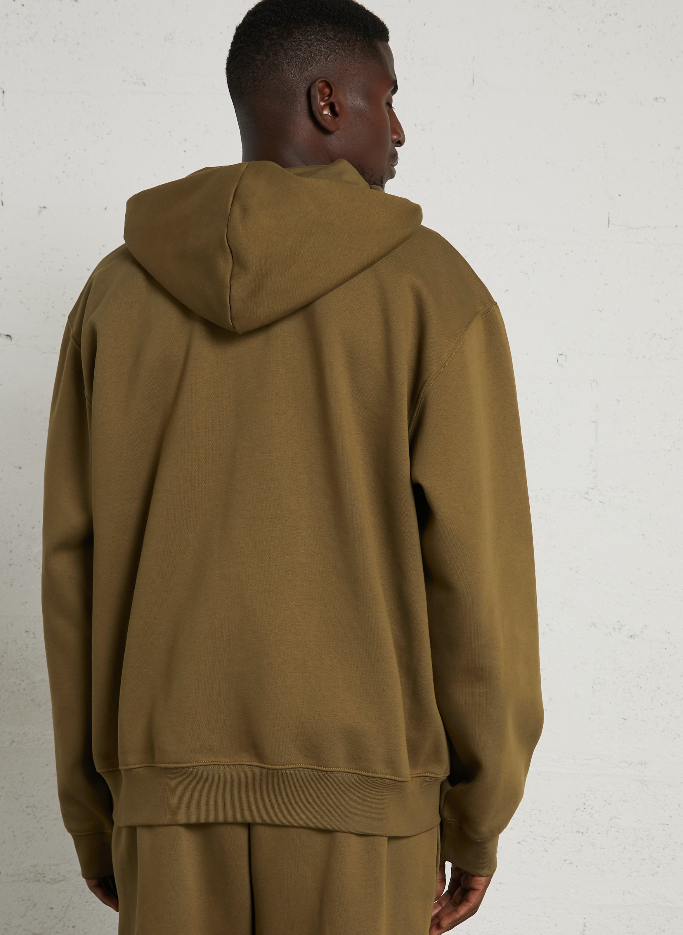 Sweat oversize en coton mélangé THE NORTH FACE Kaki