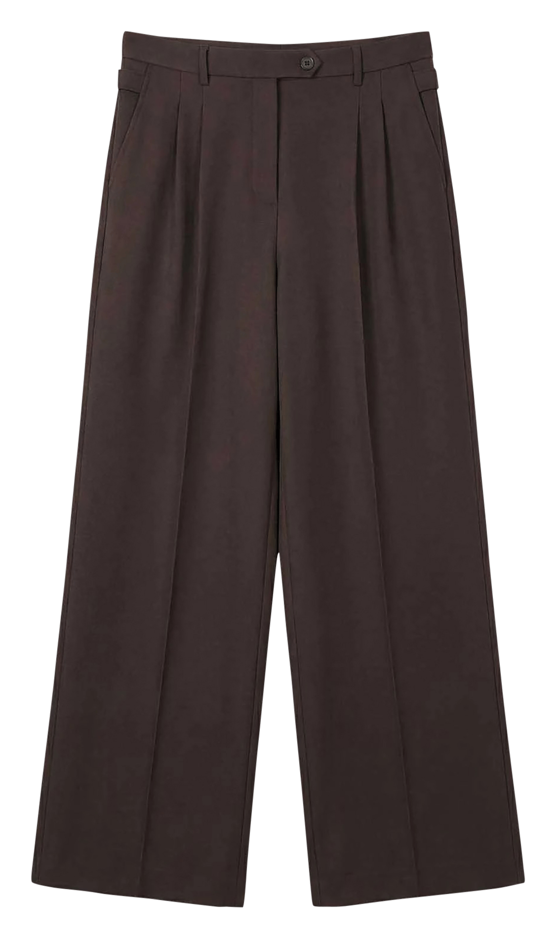 Weite Taillenhose TARA JARMON Braun