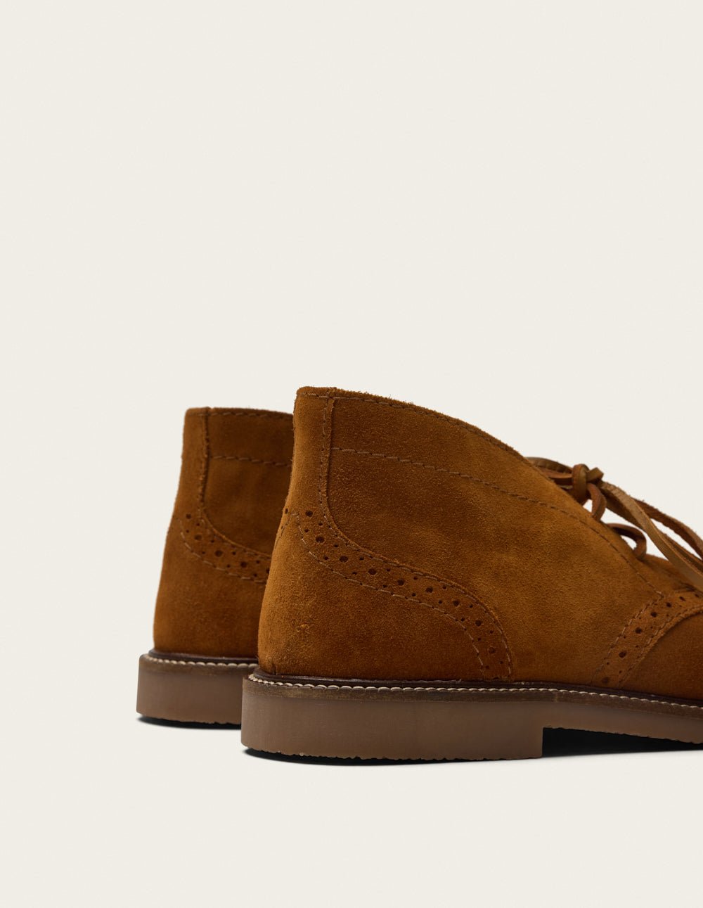 Bottines à lacets ODAJE Marron