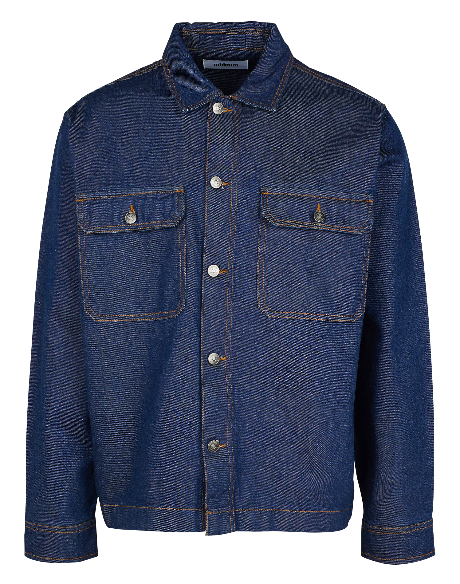 Jeansjacke aus Bio-Baumwolle BlauMINIMUM