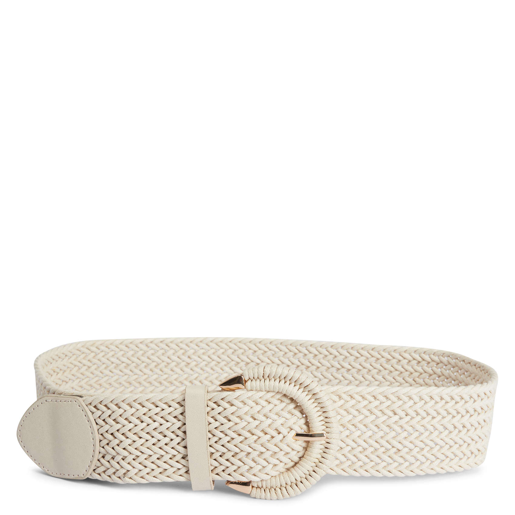 Wide braided belt LA FEE MARABOUTEE