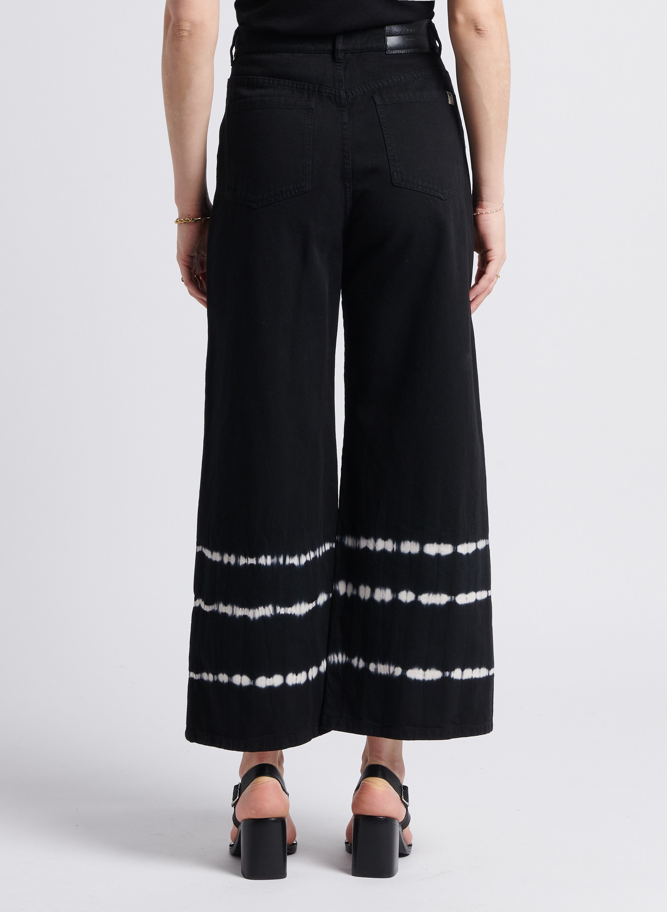 Jean patte d'eph taille haute MAX MARA WEEK END Blanc