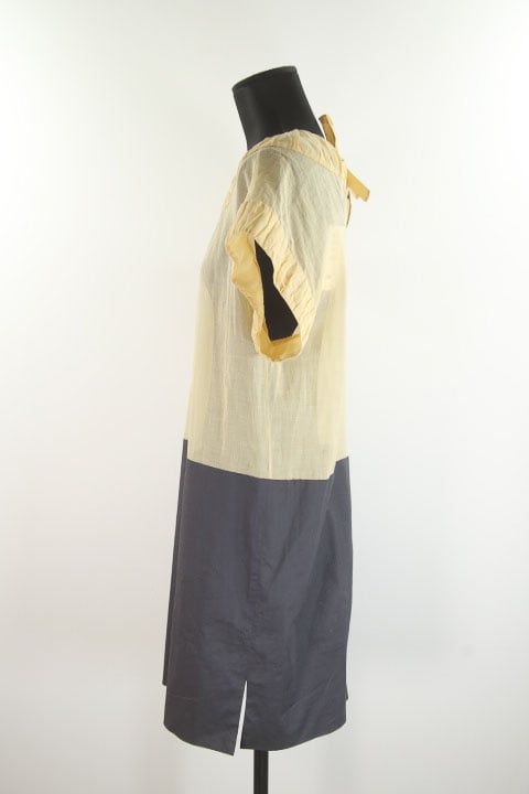 Cotton dress SONIA RYKIEL - Seconde Main Yellow