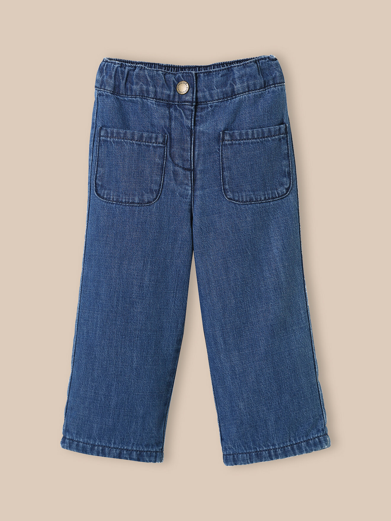 Light denim pants CYRILLUS Blue