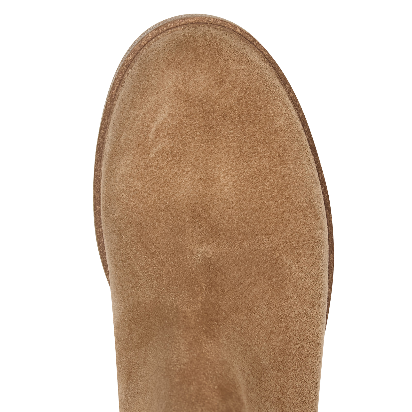 Bottines à talons en cuir velours MELLOW YELLOW Beige