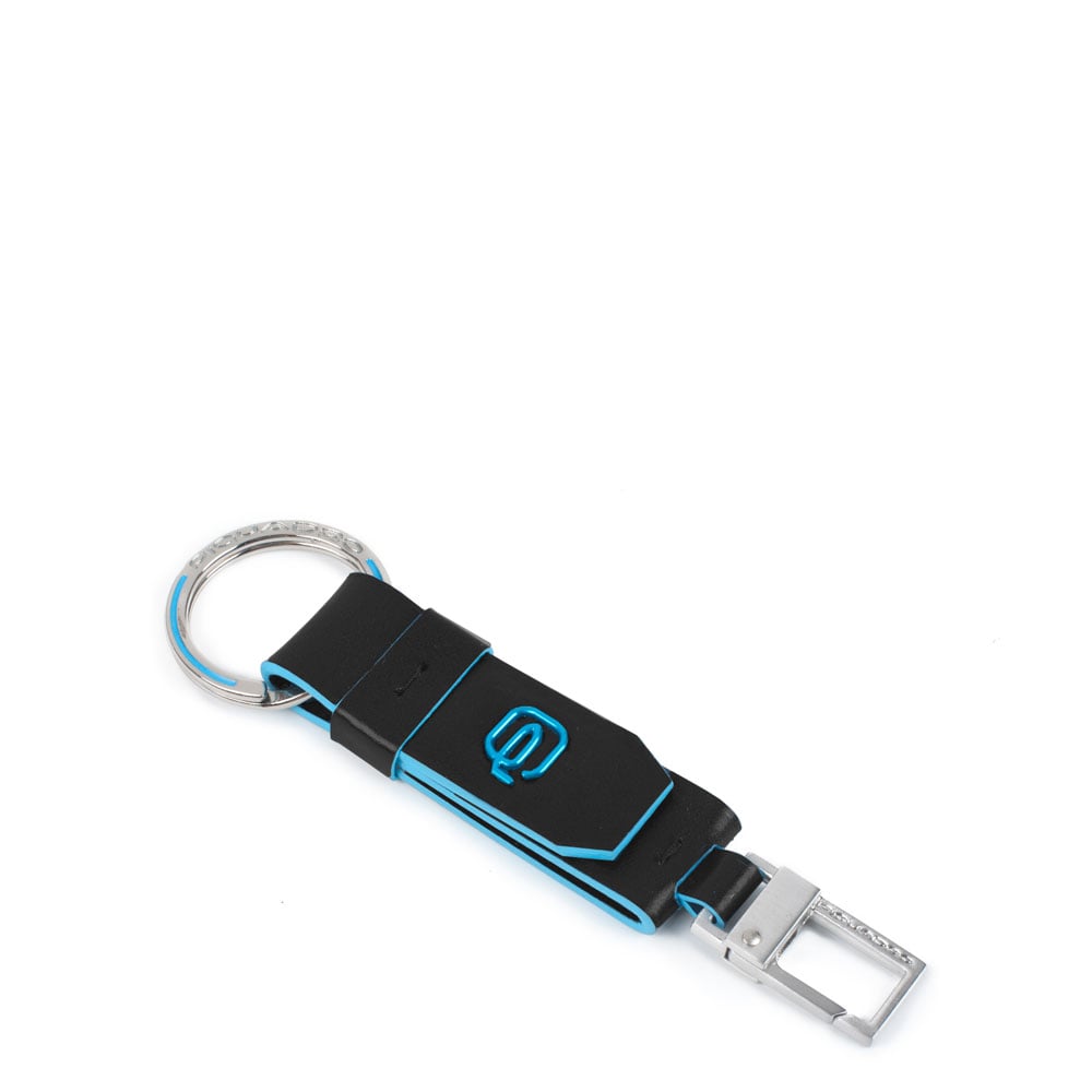 Asia leather keyring PIQUADRO