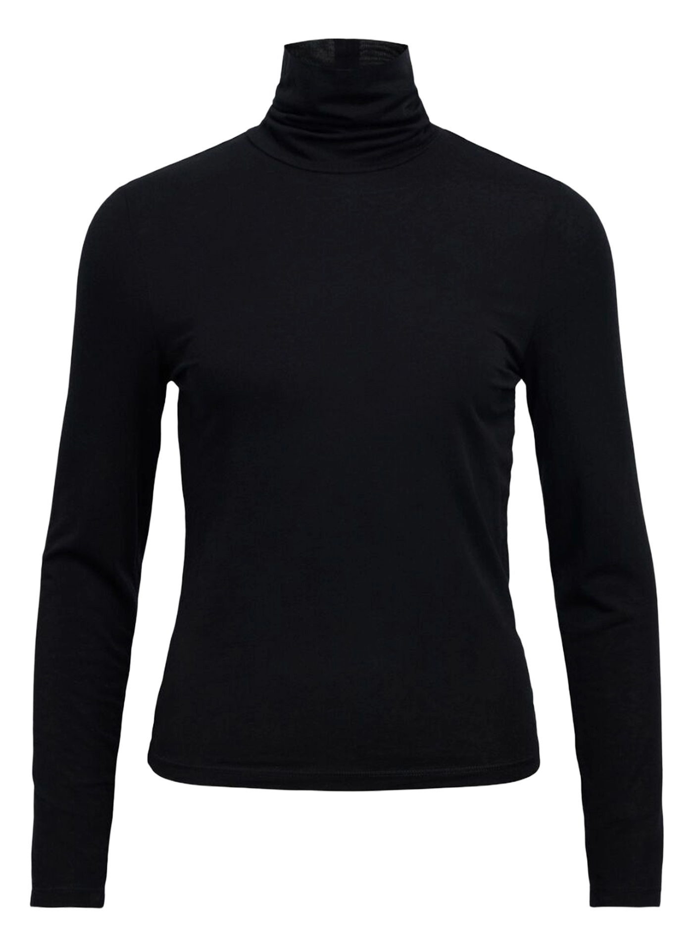 Trui met opstaande kraag OBJECT Zwart