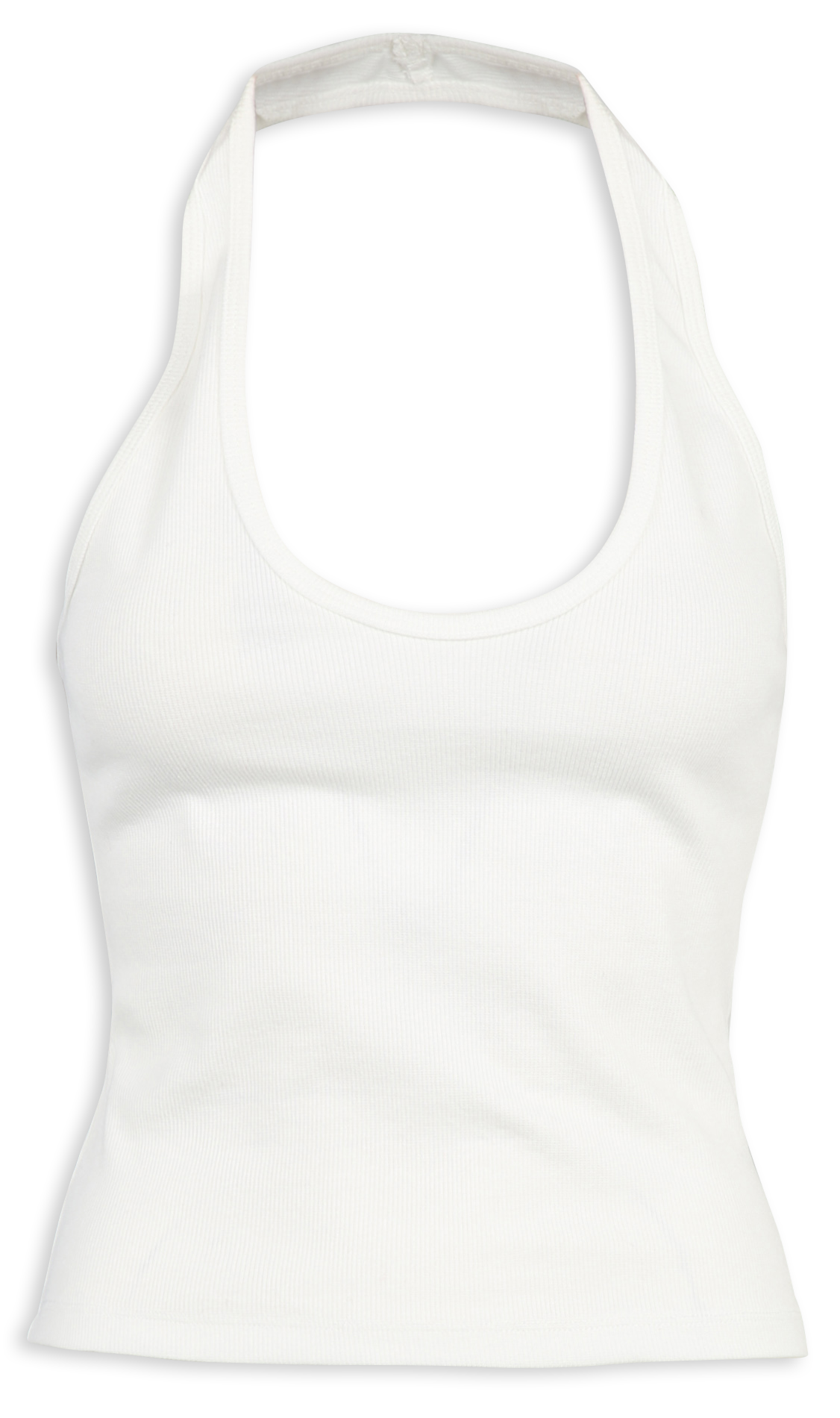 Cotton-blend tank top with round neck KOOKAI