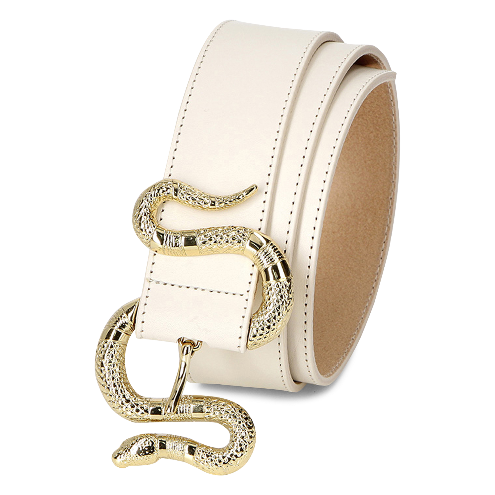 - Mit Schnalle zu schlieen. - Breite: 3 cm.  Beige